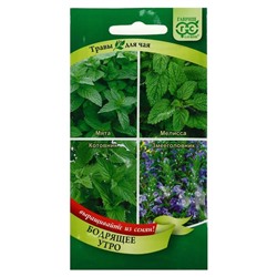 Семена Травы для чая «Бодрящее утро», 0.3 г, «Гавриш»