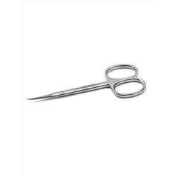 YOKO Ножницы маникюрные для кутикулы изогнутые / Classic Series SN 025, глянцевые, ручная заточка, 10,2 см 27904