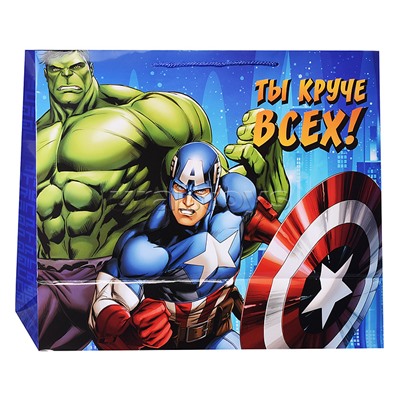 Пакет подарочный глянцевый xxl, 40*49*19 см.