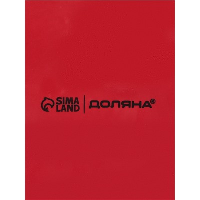 Блинница Доляна «Новогоднее настроение», 23.5×9.7 см, доломит, белая