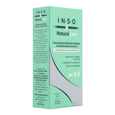 Гель для интимной гигиены INSO Natural Care, 250 мл