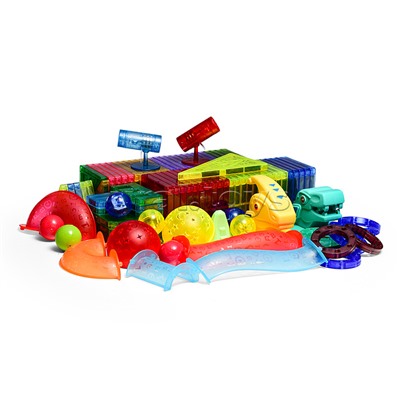 Конструктор магнитный "Динозавры" (178 дет.)