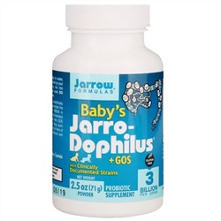Jarrow Formulas, Baby's Jarro-Dophilus + GOS, Powder, 2.5 oz (71 g) (Ice)