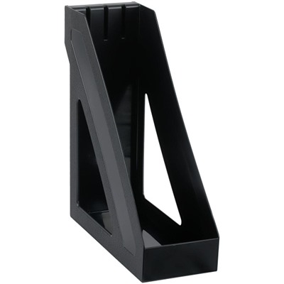 Лоток для бумаг вертикальный 100 мм Базис черный ЛТ32/ЛТВ-30853 Стамм