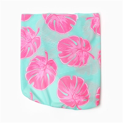 Купальник раздельный для девочек, цвет бирюзовый, рост 104-110 см