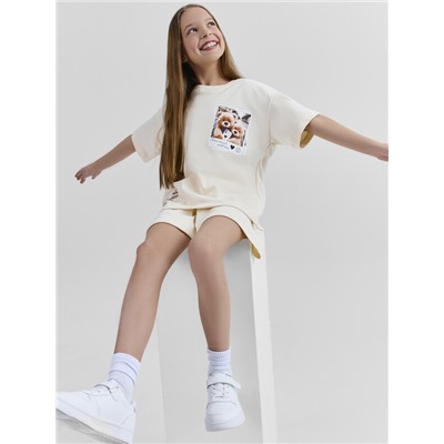 КОМПЛЕКТ ДЛЯ ДЕВОЧЕК (БЛУЗА, ШОРТЫ) 197728