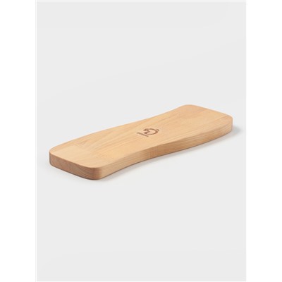 Менажница прямоугольная Доляна, 30×10×1.8 см, 4 секции, дерево берёза