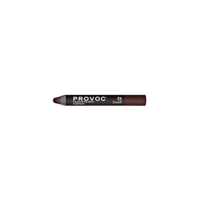 Provoc Тени-карандаш водостойкие, №06 / Eyeshadow Gel Pencil, темный шоколад матовый 9939