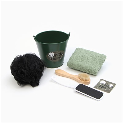 Набор подарочный «Этель» Super hero: полотенце и аксессуары