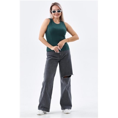 Майка МЖ0063 (Темно-зеленый)