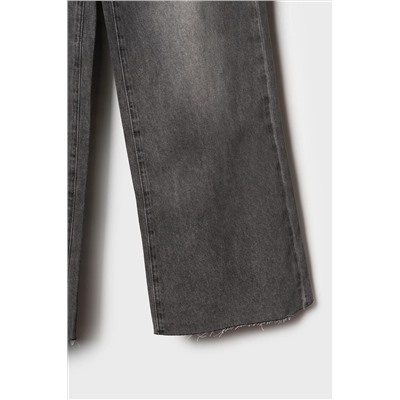 Брюки текстильные джинсовые для девочек PLAYTODAY, 1243742