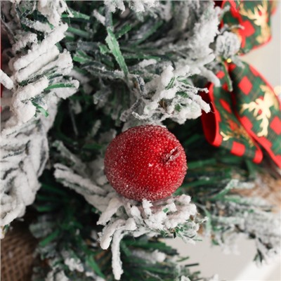 Искусственная ёлка настольная «Зимнее волшебство. Фестивальная», 32 см, ветки отгибаются