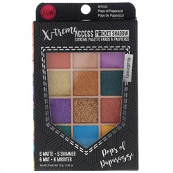 J.Cat Beauty, X-Treme Access Pocket Shadow, палетка теней, оттенок XPS103 Pops of Paparazzi, 10 г (0,35 унции)
