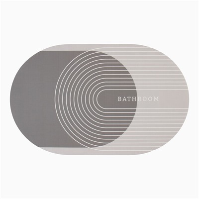 Коврик для ванной «Этель» Bathroom, 48×78 см