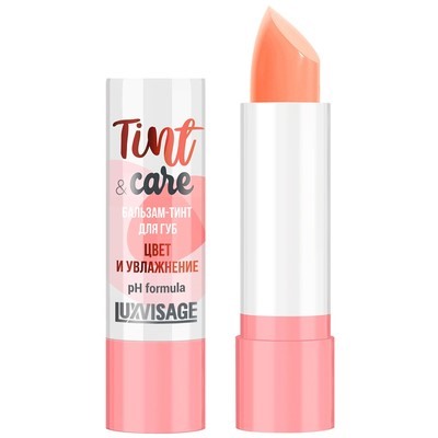 Бальзам-тинт для губ Tint & care pH formula цвет и увлажнение тон 02 Peach