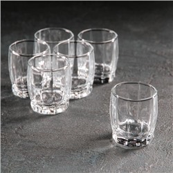 Набор стеклянных стопок для водки Dance, 55 мл, 6 шт.