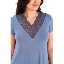 Сорочка Селена-1 (Индиго)