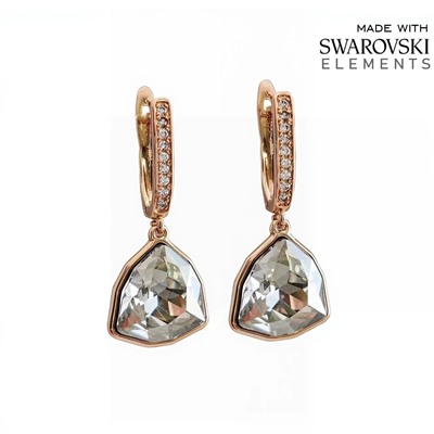 Серьги с кристаллами Swarovski