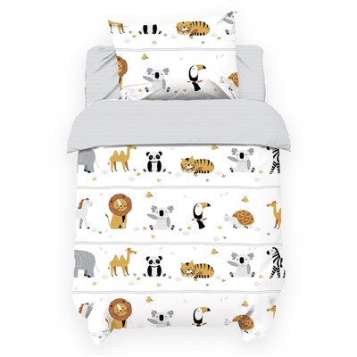 Постельное бельё ясельное «Крошка Я» Funny Zoo, бязь