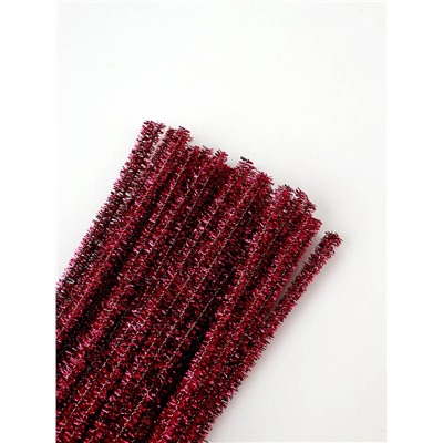 Синельная проволока «Блеск», набор 50 шт., розовая, 30 см