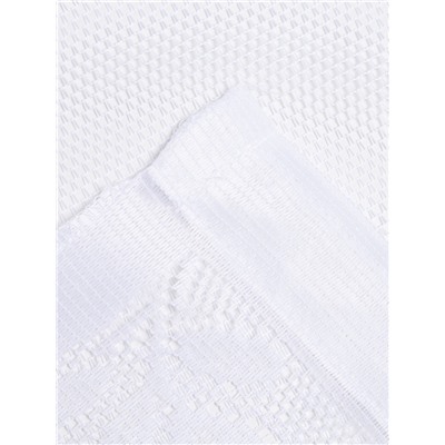 Тюль на кухню на шторной ленте, 265×165 см, белая