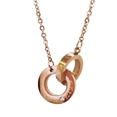 Кулон из стали на цепочке