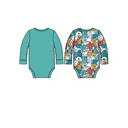 Боди детское трикотажное для мальчиков, 2 шт в комплекте