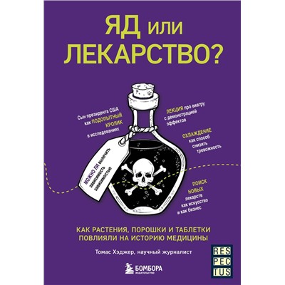 Эксмо Томас Хэджер "Яд или лекарство? Как растения, порошки и таблетки повлияли на историю медицины"
