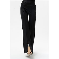 Брюки клеш женские с разрезами