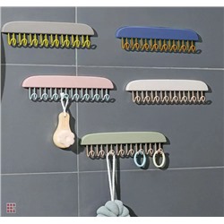 Вешалка с крючками для ремней, сумок, кепок, платков и галстуков