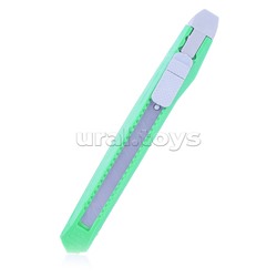 Нож канцелярский 9мм, с фиксатором, европодвес