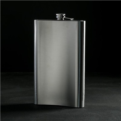 Фляга «Antistress», 1920 мл , серебристая