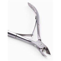 Кусачки маникюрные для кутикулы Premium, двойная пружина, 9.5 см, длина лезвия-10 мм