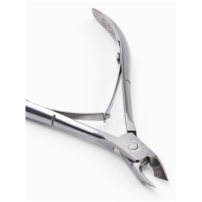 Кусачки маникюрные для кутикулы Premium, двойная пружина, 9.5 см, длина лезвия-10 мм