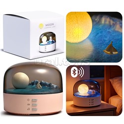 Светильник-колонка "Лунный свет" (с Bluetooth) в коробке