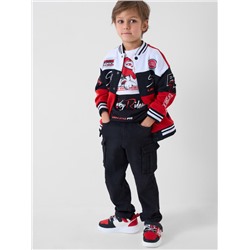 Брюки текстильные джинсовые для мальчиков