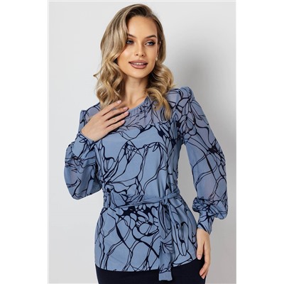 Блузка женская  4021/21/Голубой