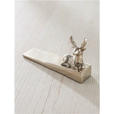Стоппер дверной «Олень», 16.5×5×9 см, алюминий