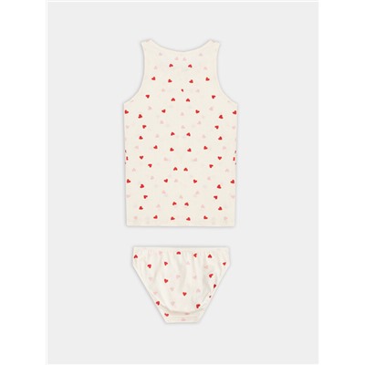 КОМПЛЕКТ ДЛЯ ДЕВОЧЕК (МАЙКА, ТРУСЫ) 447006