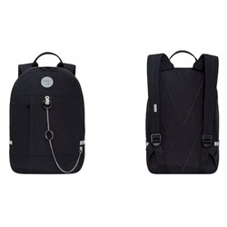 Рюкзак молодежный RXL-327-2/1 "Girl" черный 24х37,5х12 см GRIZZLY