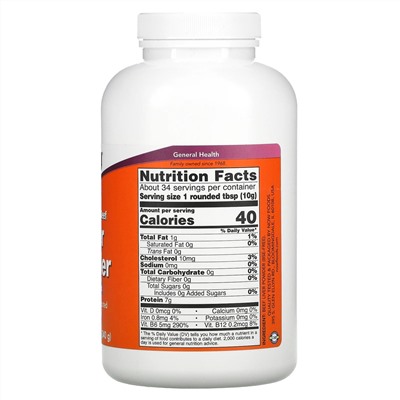 Now Foods, порошок из аргентинской говяжьей печени, 340 г (12 унций)