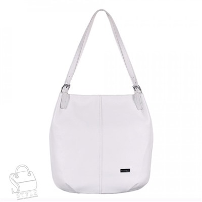 Сумка женская кожаная 99476 white Velina Fabbiano-Safenta/30
