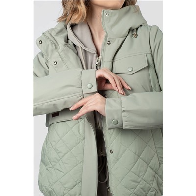 04-3132 Куртка женская демисезонная (Холлофайбер 80)