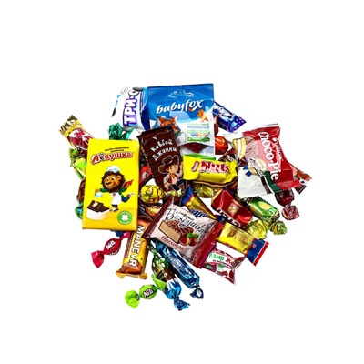 Новогодний подарок, сладкий, детский «Смешарики», детский, 750 г