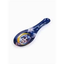 Подставка под ложку новогодняя «Сияй», 21×7.5×2 см, стекло