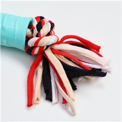 Игрушка-трубка с резьбой на канате «Фонтан», трубка 7.5 см, микс цветов