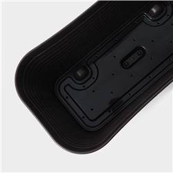 Ящик для цветов балконный «Ротанг», 7.5 л, 38.5×18×16 см, пластик, коричневый