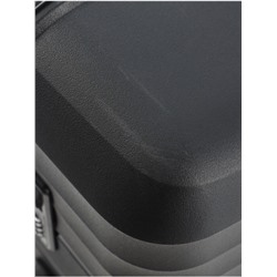 УЦЕНКА Чемодан 28", РР, 50*30*74, отд на молнии, код замок, 4 колеса, черный