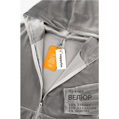 Велюровый костюм для девочки Happyfox