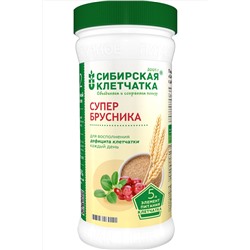 Клетчатка пшеничная Супербрусника 280 г ЭКОПРОДУКТЫ, 1190920
